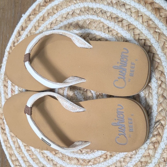 REEF Cushion Sands Women's Beach Flip Flop, Ultra Soft Cushion Footbed Size 8 - Picture 4 of 6